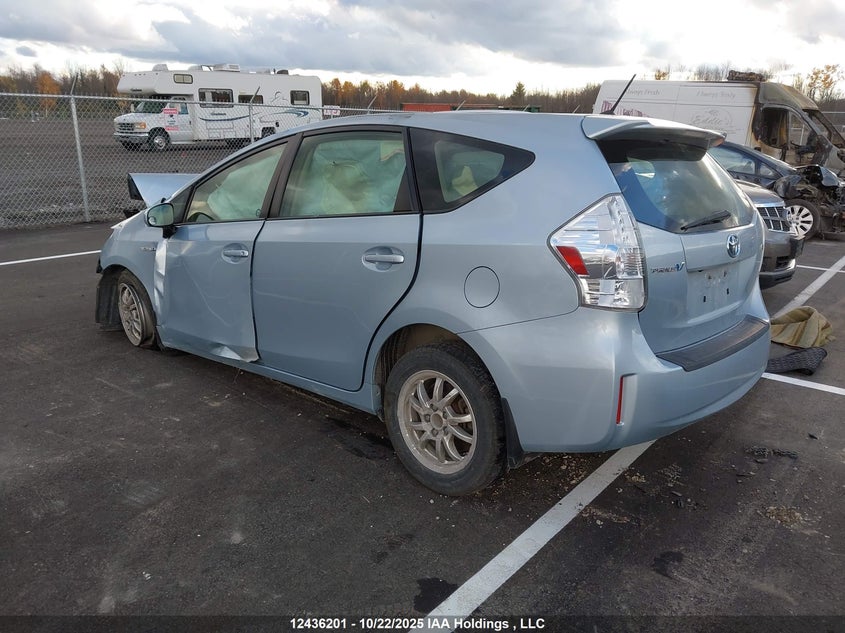 JTDZN3EU2C3142701 2012 TOYOTA PRIUS V (+) photo no. 3