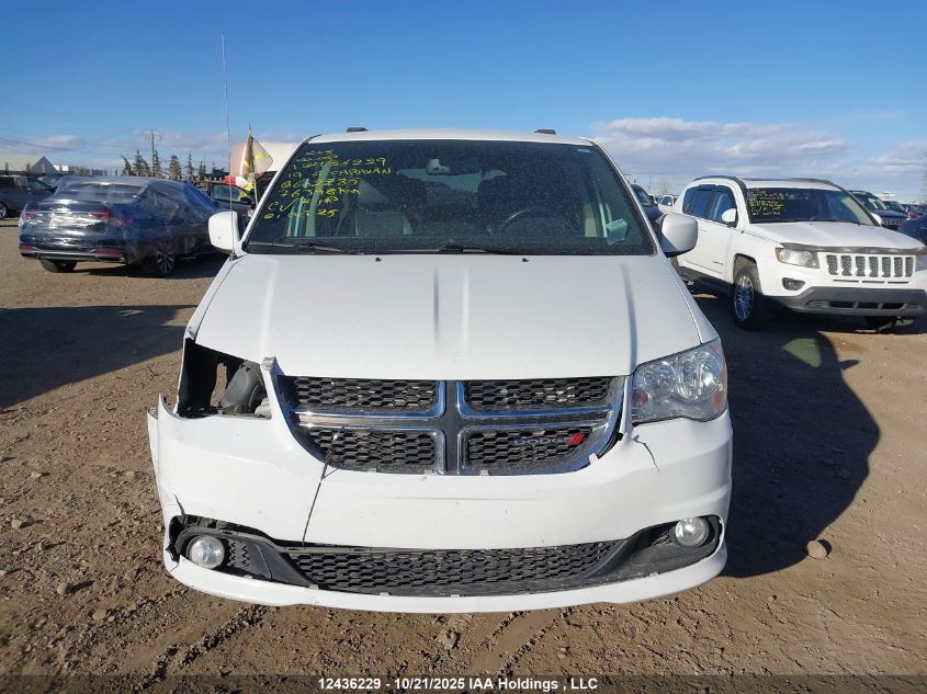 2019 Dodge Grand Caravan Cvp/Sxt VIN: 2C4RDGBG5KR602285 Lot: 12436229