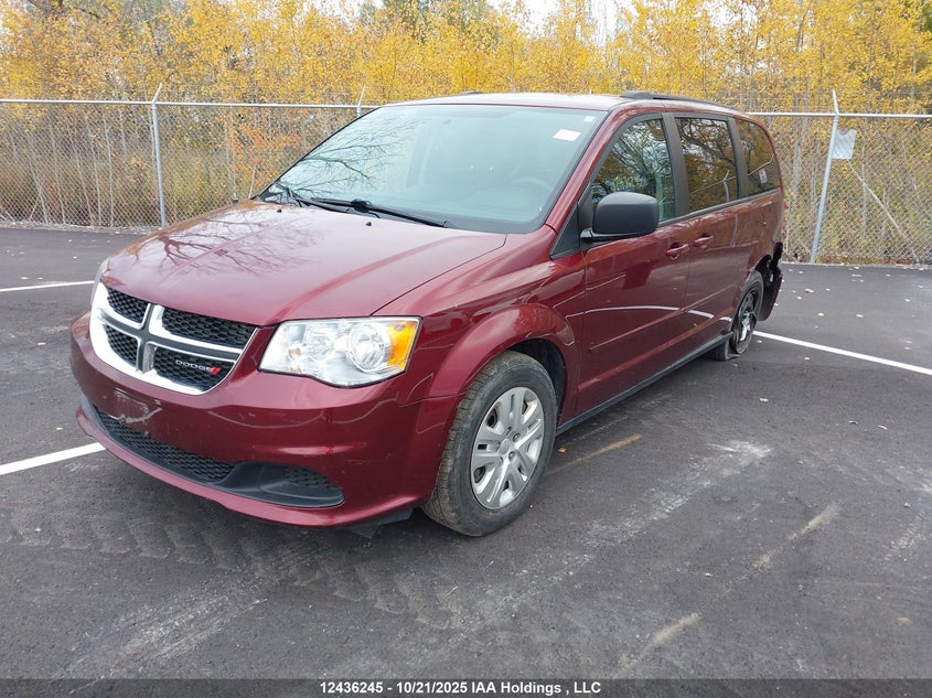 2C4RDGBG3HR742716 2017 DODGE CARAVAN photo no. 2