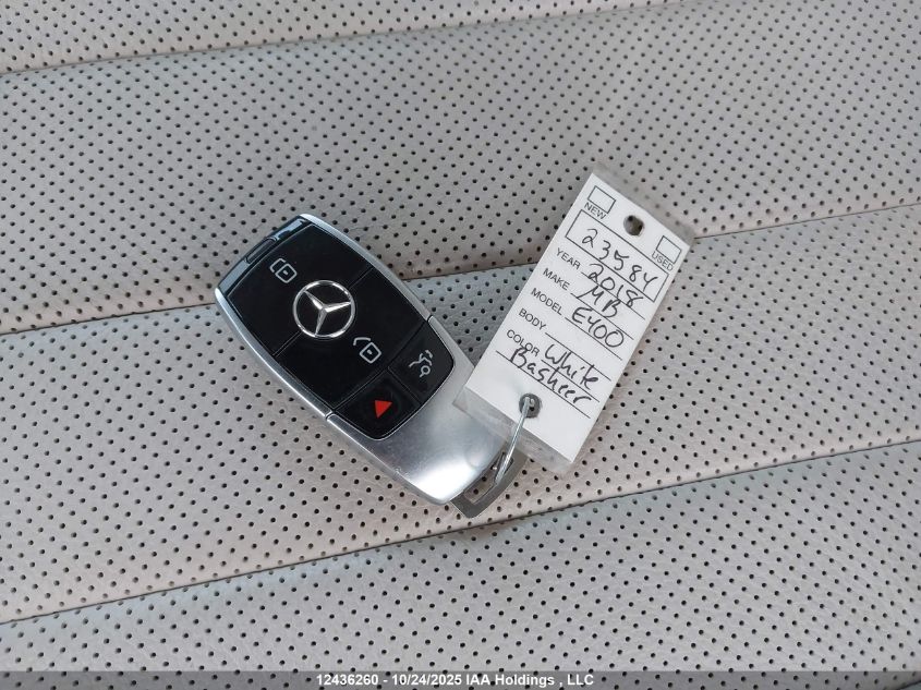 2018 Mercedes-Benz E 400 4Matic VIN: WDD1K6GB3JF063249 Lot: 12436260