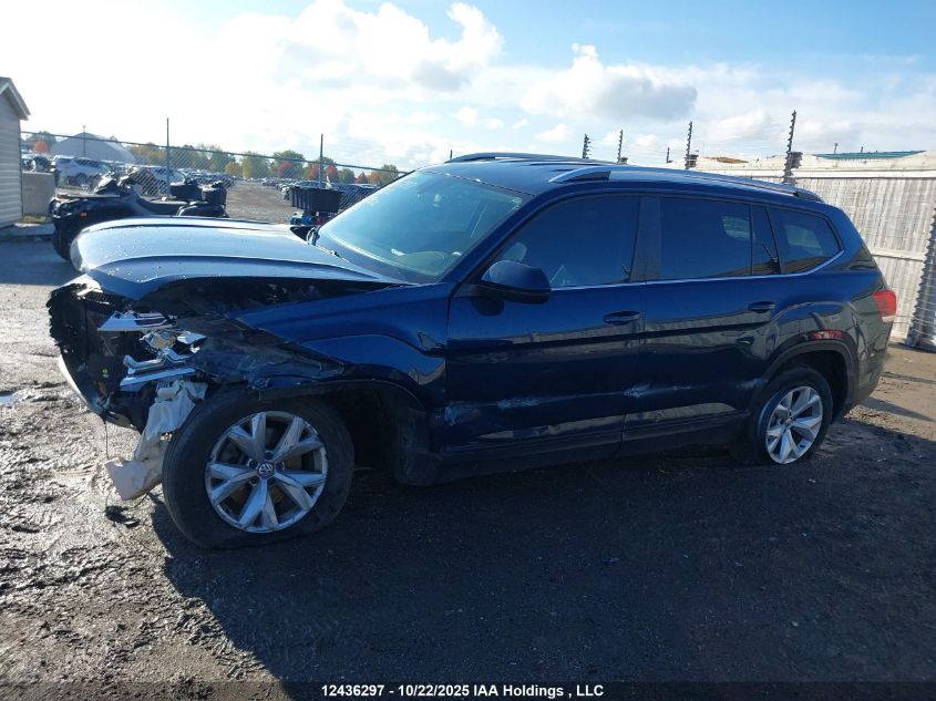 2019 Volkswagen Atlas Se VIN: 1V2LR2CA7KC508856 Lot: 12436297