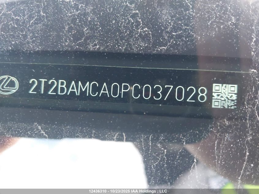 2023 Lexus Rx 350 VIN: 2T2BAMCA0PC037028 Lot: 12436310