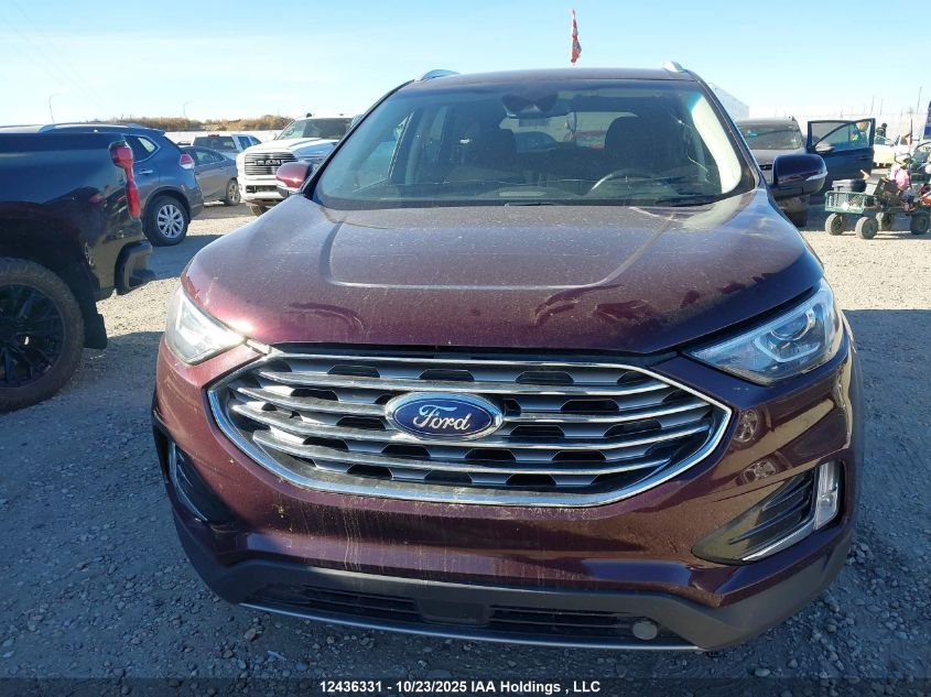 2019 Ford Edge Sel VIN: 2FMPK4J96KBC66147 Lot: 12436331