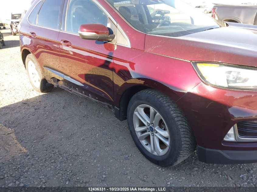 2019 Ford Edge Sel VIN: 2FMPK4J96KBC66147 Lot: 12436331