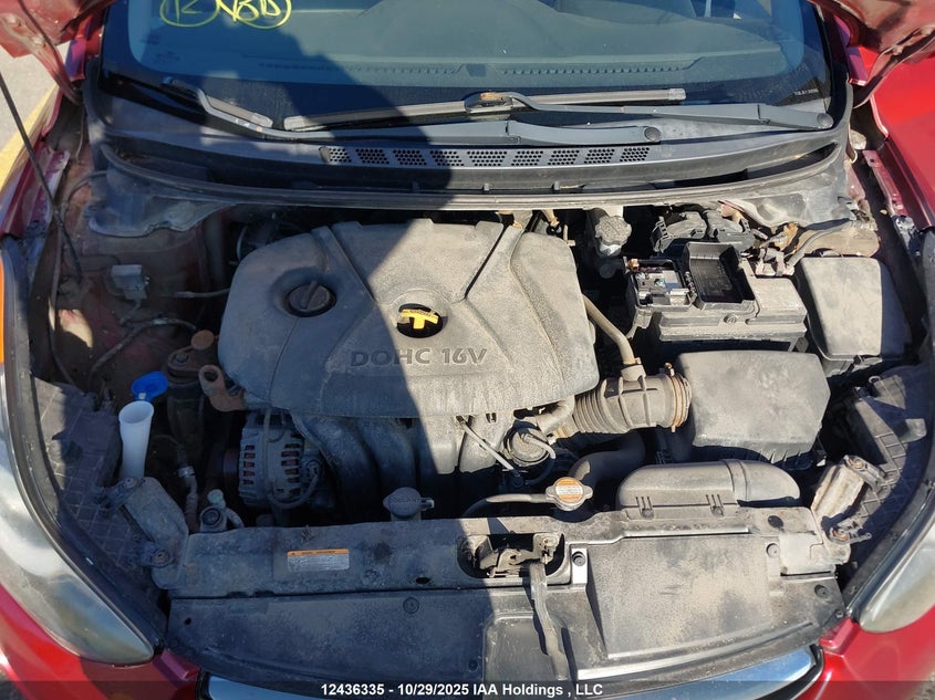 5NPDH4AE3BH033981 2011 HYUNDAI ELANTRA photo no. 10