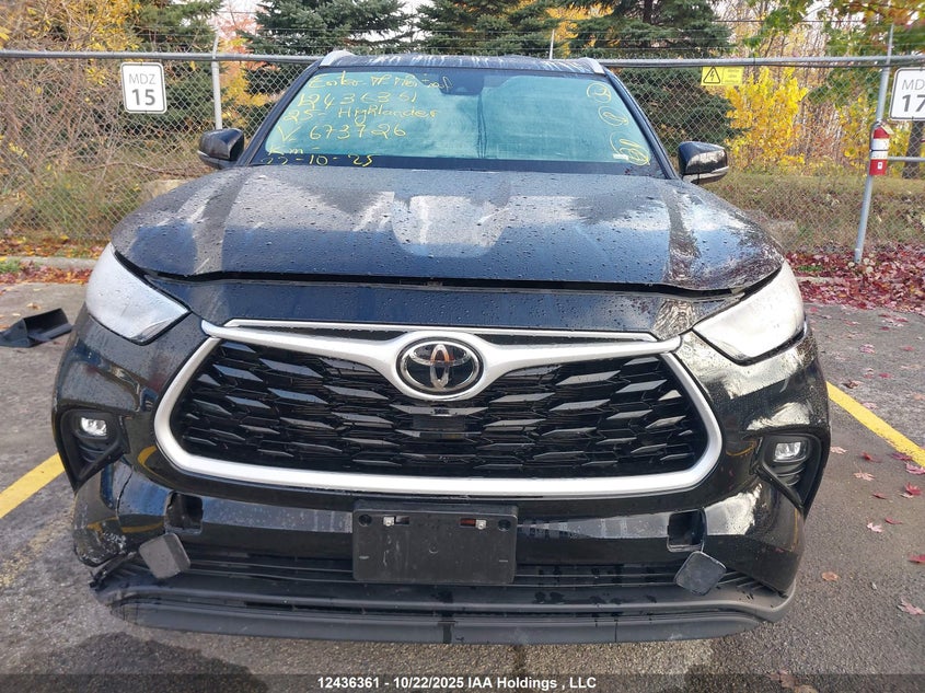 5TDKBRCHXSS673726 2025 TOYOTA HIGHLANDER photo no. 12