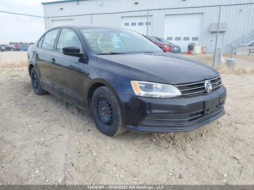 2017 Volkswagen Jetta Sedan black sedan gasoline 3VW2B7AJ4HM369355 photo #1