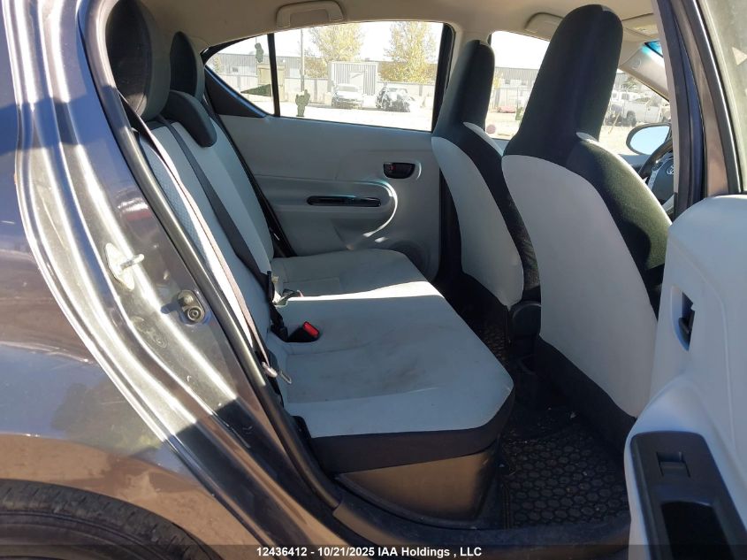 2013 Toyota Prius C VIN: JTDKDTB35D1538926 Lot: 12436412