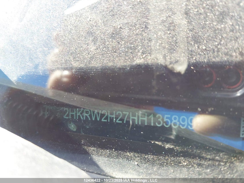 2HKRW2H27HH135899 2017 HONDA CR-V photo no. 9