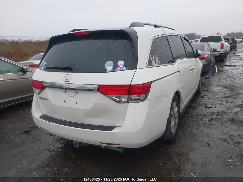 5FNRL5H40HB500658 2017 HONDA ODYSSEY photo no. 4