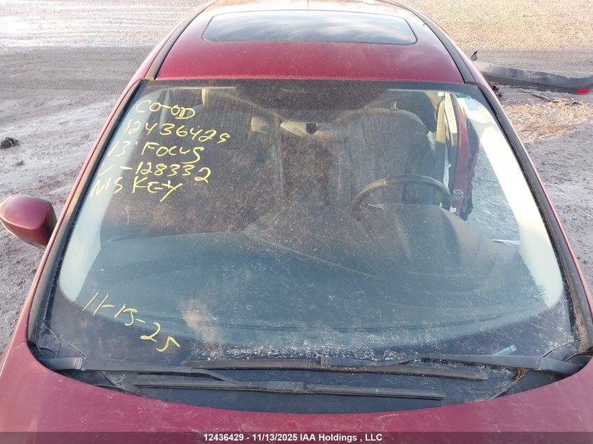 1FADP3N21DL128332 2013 FORD FOCUS photo no. 18