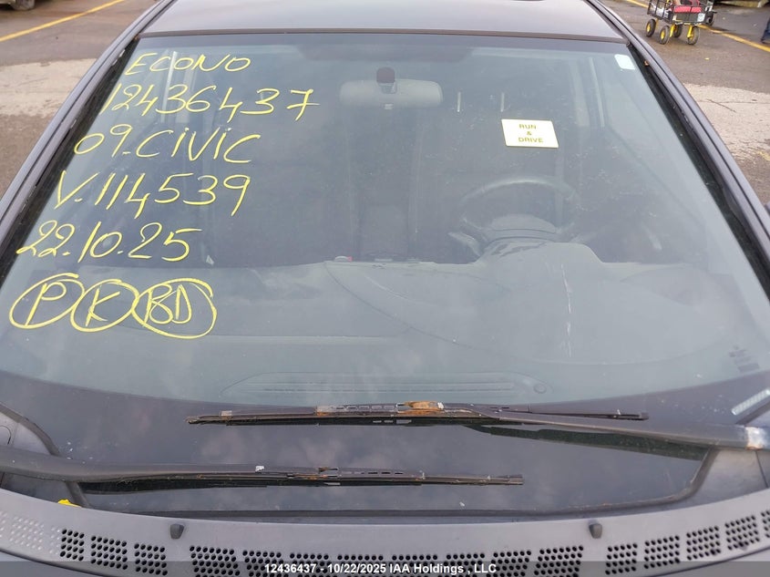 2HGFA16689H114539 2009 HONDA CIVIC photo no. 17
