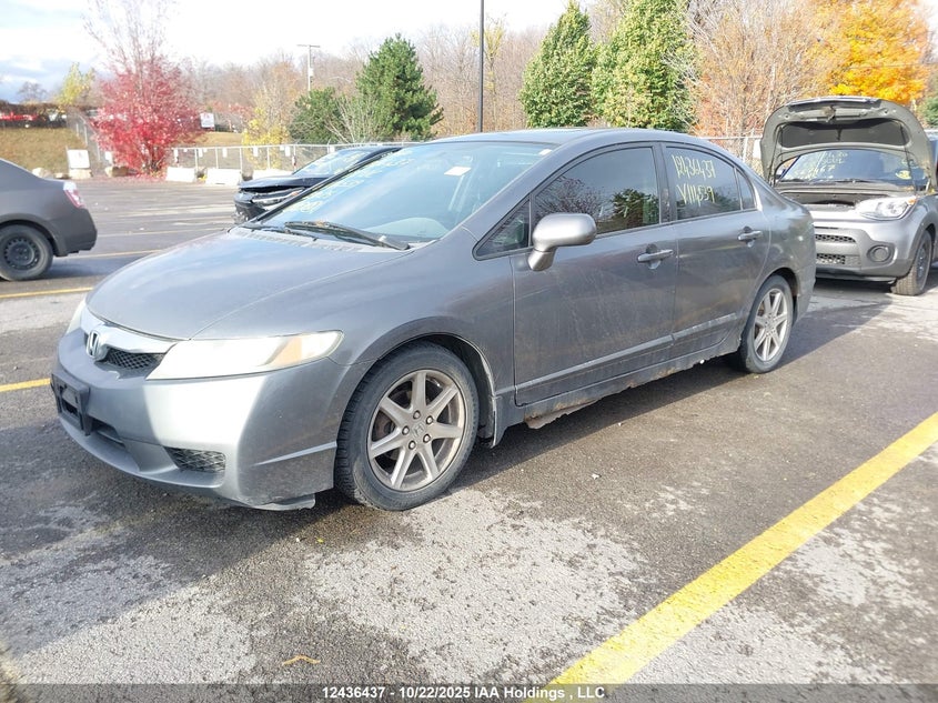 2HGFA16689H114539 2009 HONDA CIVIC photo no. 2