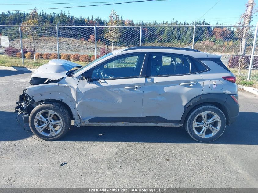2022 Hyundai Kona Preferred VIN: KM8K22AB5NU823579 Lot: 12436444