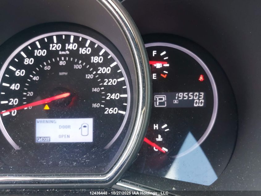 2012 Nissan Murano S/Sl/Le VIN: JN8AZ1MW0CW222137 Lot: 12436448