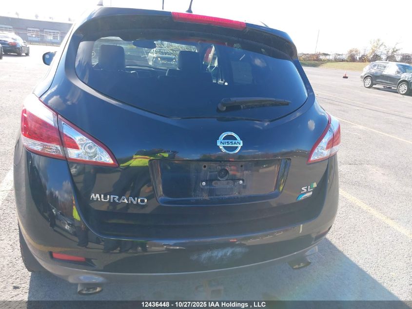 2012 Nissan Murano S/Sl/Le VIN: JN8AZ1MW0CW222137 Lot: 12436448