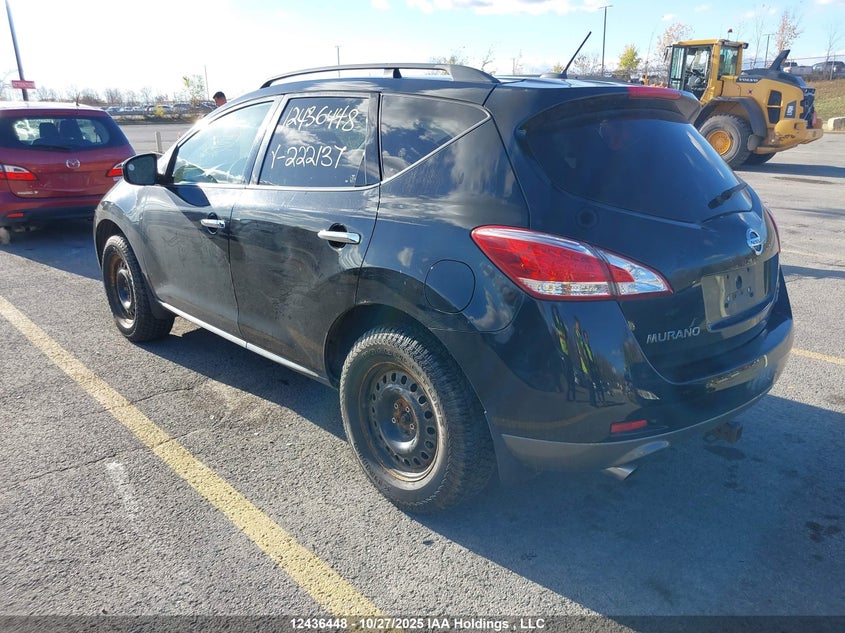 JN8AZ1MW0CW222137 2012 NISSAN MURANO photo no. 3