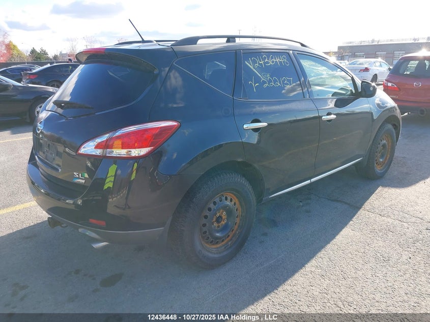 JN8AZ1MW0CW222137 2012 NISSAN MURANO photo no. 4