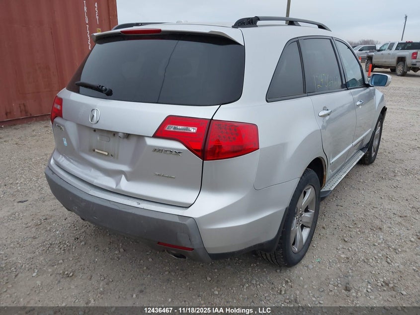 2HNYD28878H001029 2008 ACURA MDX photo no. 4