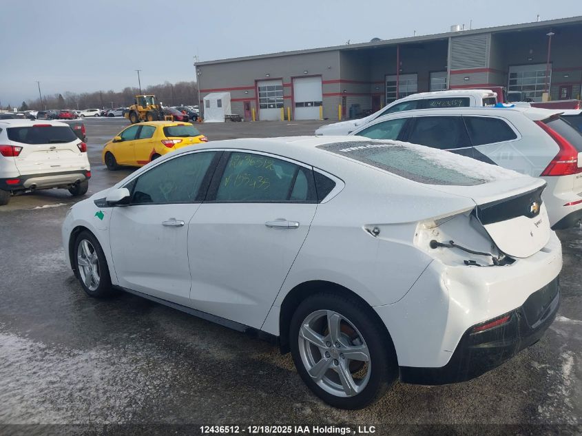 2017 Chevrolet Volt Lt VIN: 1G1RA6S50HU155435 Lot: 12436512