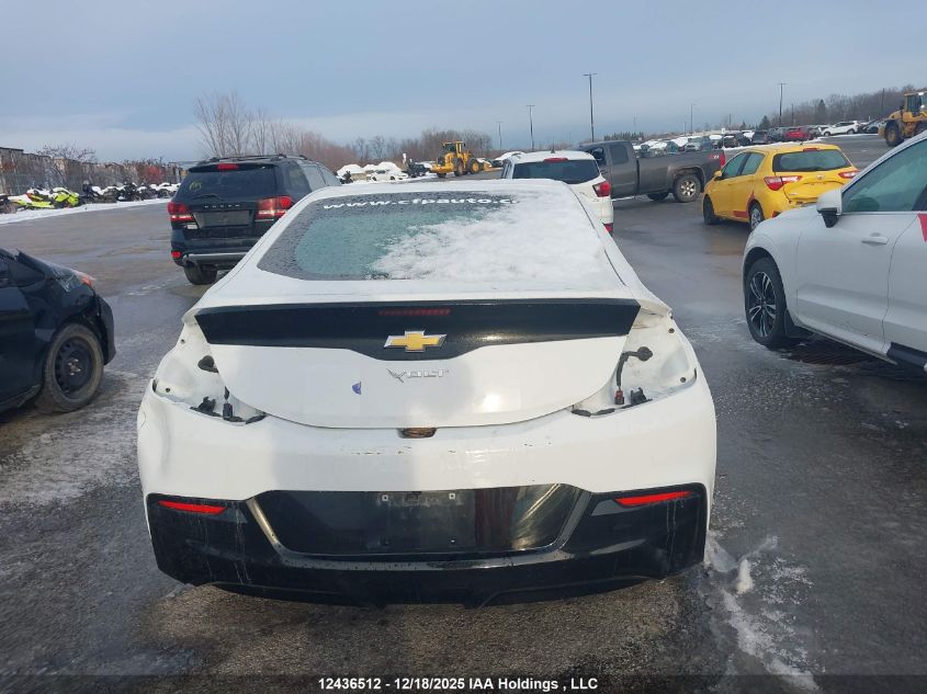 2017 Chevrolet Volt Lt VIN: 1G1RA6S50HU155435 Lot: 12436512