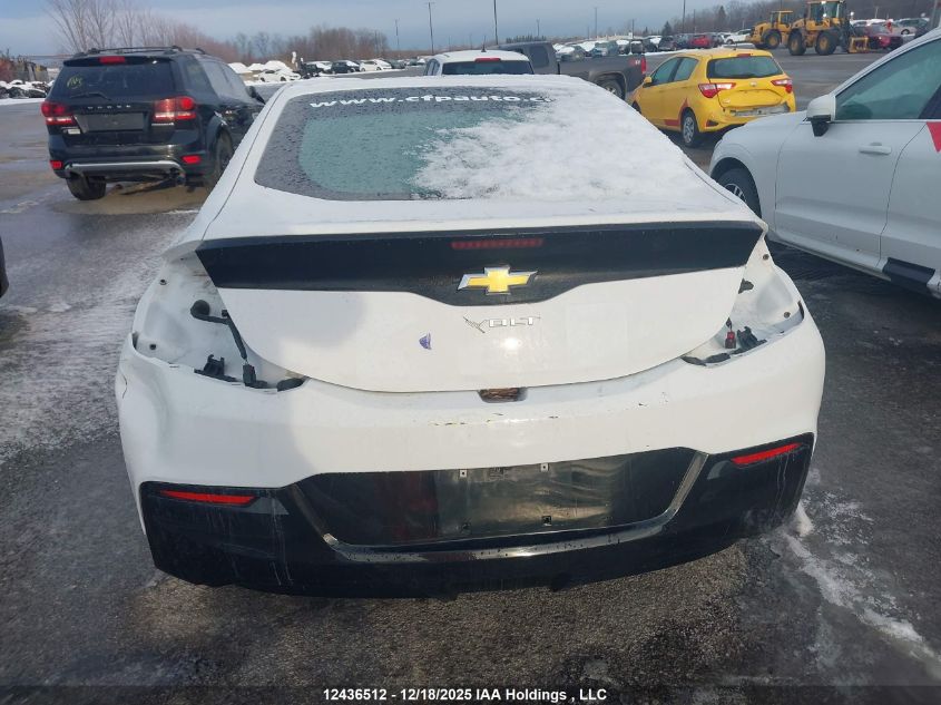 2017 Chevrolet Volt Lt VIN: 1G1RA6S50HU155435 Lot: 12436512