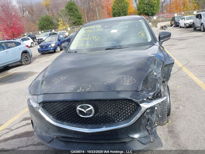 2018 Mazda Cx-5 Gs VIN: JM3KFBCM3J0444192 Lot: 12436514