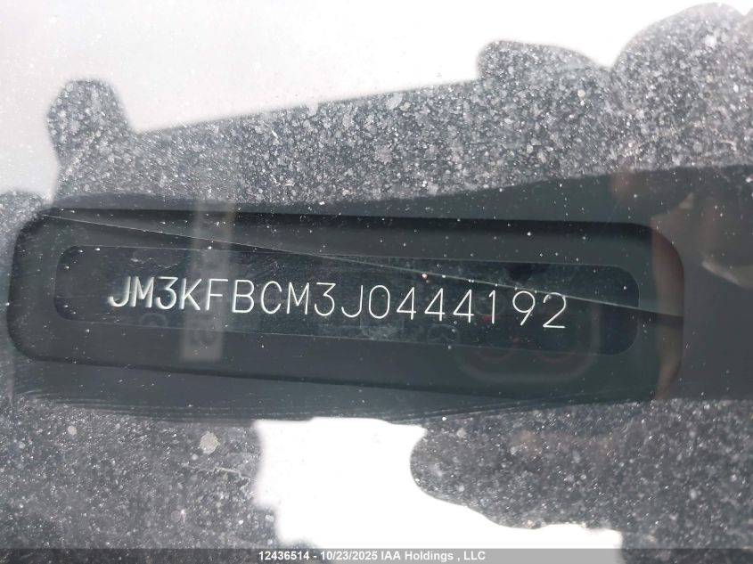 2018 Mazda Cx-5 Gs VIN: JM3KFBCM3J0444192 Lot: 12436514