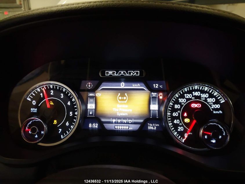 2019 Ram 1500 Rebel VIN: 1C6SRFLT8KN909009 Lot: 12436532