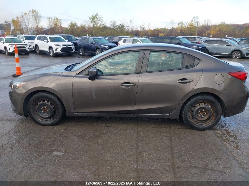 2014 Mazda 3 Sport VIN: 3MZBM1U70EM116293 Lot: 12436569