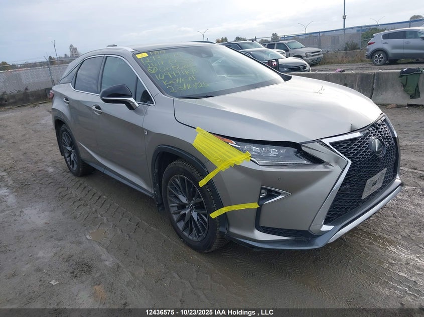 2T2BZMCA0HC065082 2017 Lexus Rx 350 auction photo 1