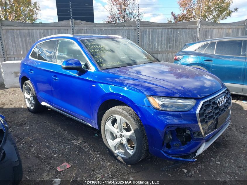 2021 Audi Q5 Technik VIN: WA1FAAFYXM2066571 Lot: 12436610