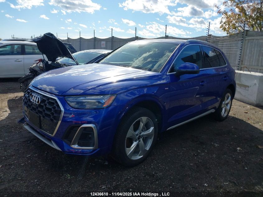 2021 Audi Q5 Technik VIN: WA1FAAFYXM2066571 Lot: 12436610