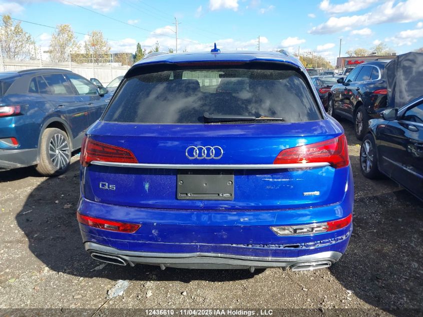 2021 Audi Q5 Technik VIN: WA1FAAFYXM2066571 Lot: 12436610