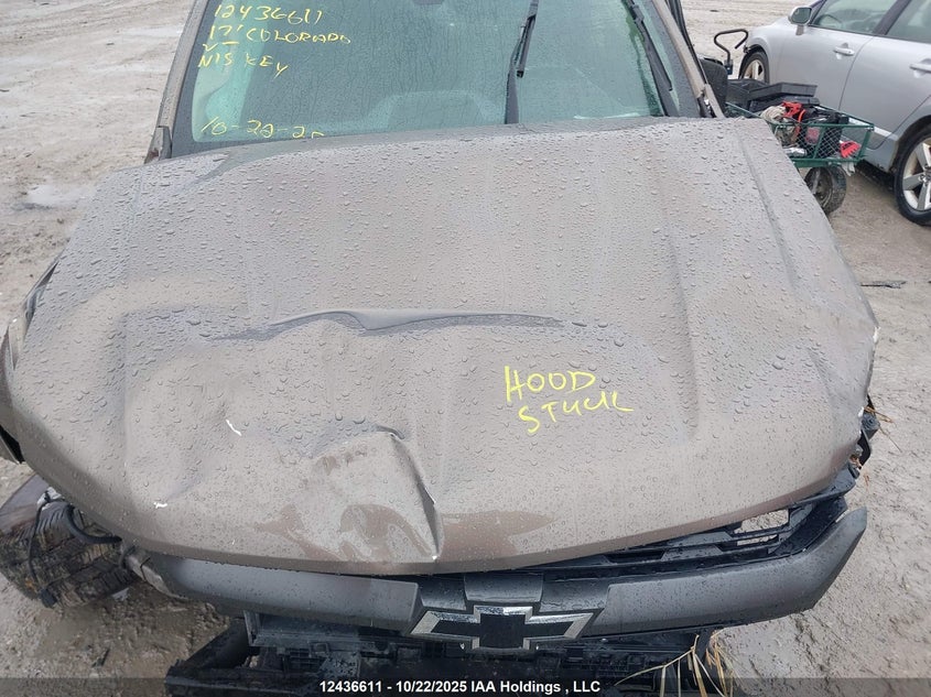 2017 Chevrolet Colorado Z71 VIN: 1GCGTDEN3H1214715 Lot: 12436611