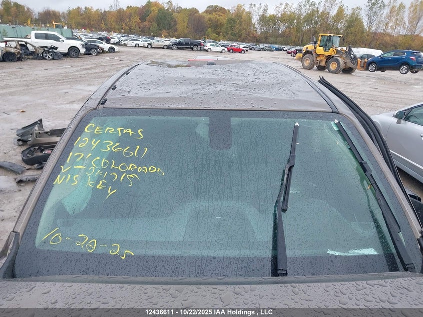 2017 Chevrolet Colorado Z71 VIN: 1GCGTDEN3H1214715 Lot: 12436611