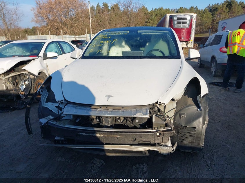 2021 Tesla Model Y VIN: 5YJYGDED9MF120405 Lot: 12436612