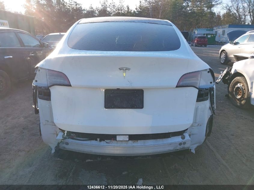 2021 Tesla Model Y VIN: 5YJYGDED9MF120405 Lot: 12436612