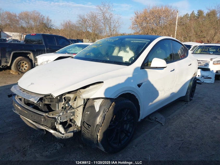 5YJYGDED9MF120405 2021 TESLA MODEL Y photo no. 2