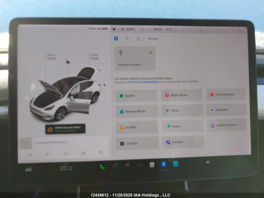 2021 Tesla Model Y VIN: 5YJYGDED9MF120405 Lot: 12436612
