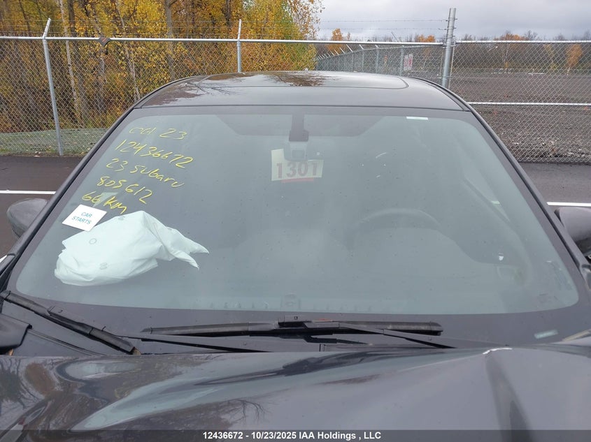 2023 Subaru Wrx Sport-Tech VIN: JF1VBAL69P9805612 Lot: 12436672