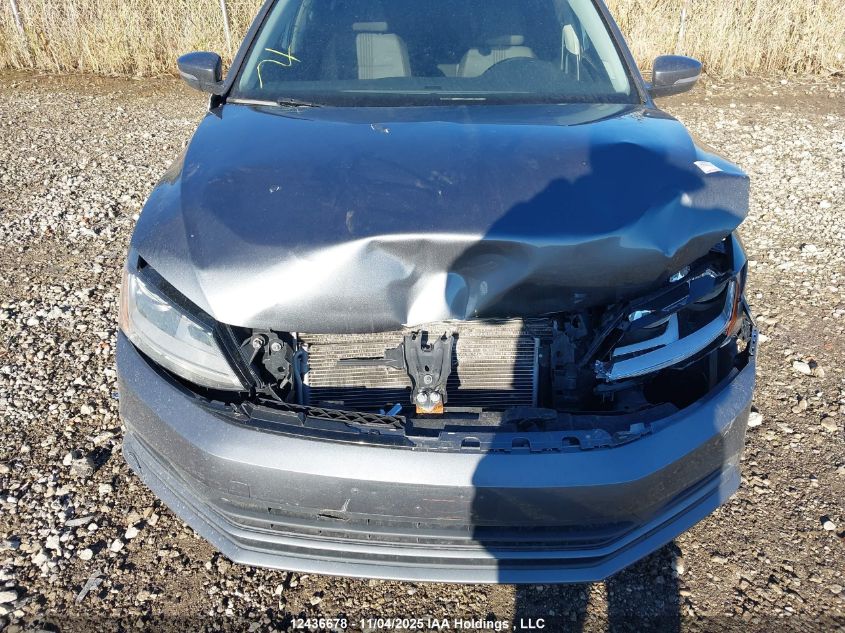 2017 Volkswagen Jetta Wolfsburg Edition VIN: 3VWDB7AJ9HM372647 Lot: 12436678