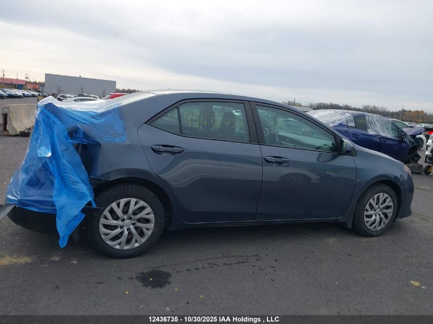 2018 Toyota Corolla Le VIN: 2T1BURHE1JC060586 Lot: 12436735