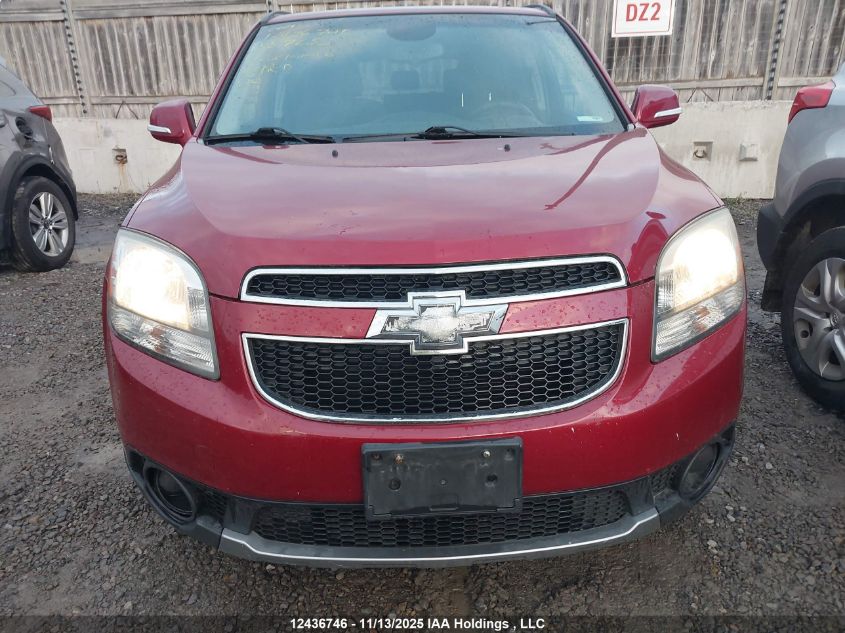 2014 Chevrolet Orlando 1Lt/2Lt VIN: KL77P2EKXEK557653 Lot: 12436746