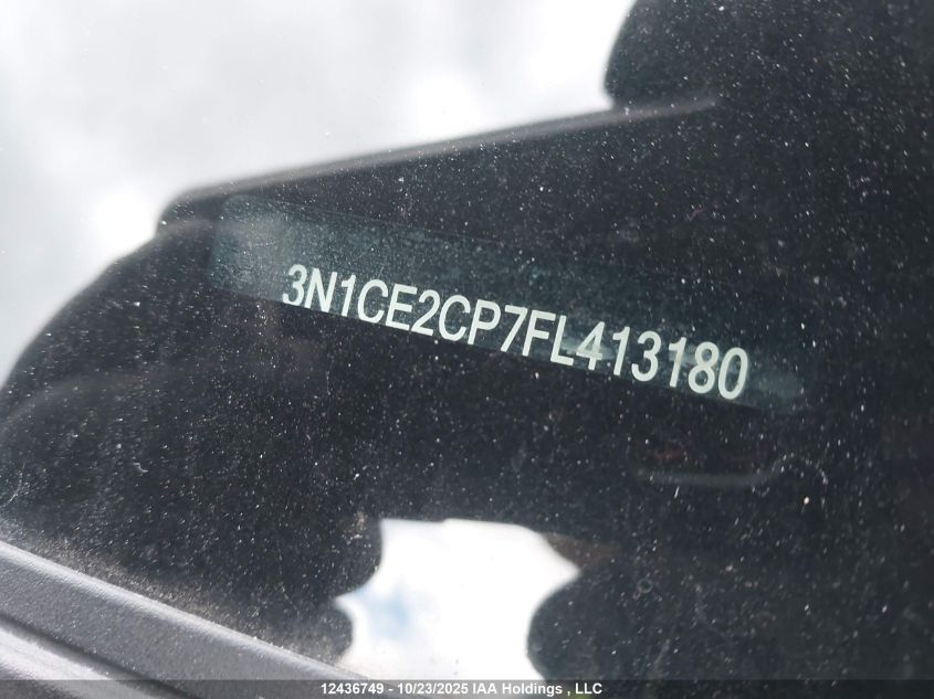 2015 Nissan Versa Note S/S Plus/Sv/Sl/Sr VIN: 3N1CE2CP7FL413180 Lot: 12436749