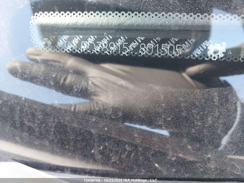 2005 Honda Cr-V Ex-L VIN: JHLRD78915C801505 Lot: 12436760