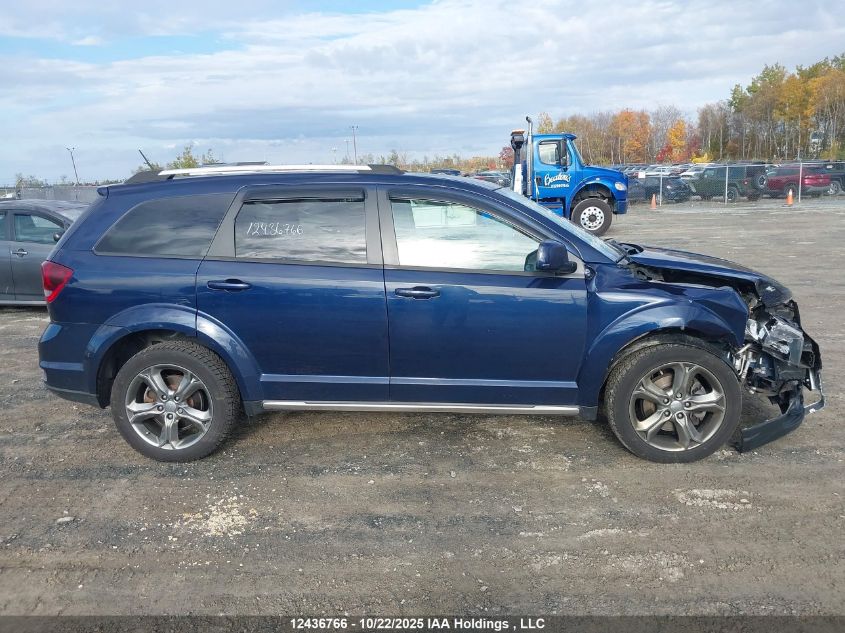 2017 Dodge Journey Crossroad VIN: 3C4PDDGG9HT543892 Lot: 12436766