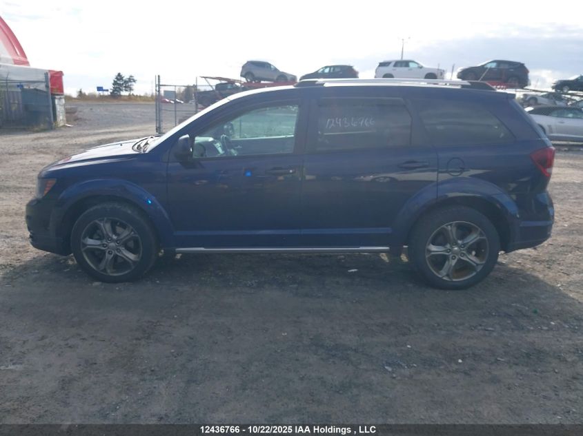 2017 Dodge Journey Crossroad VIN: 3C4PDDGG9HT543892 Lot: 12436766