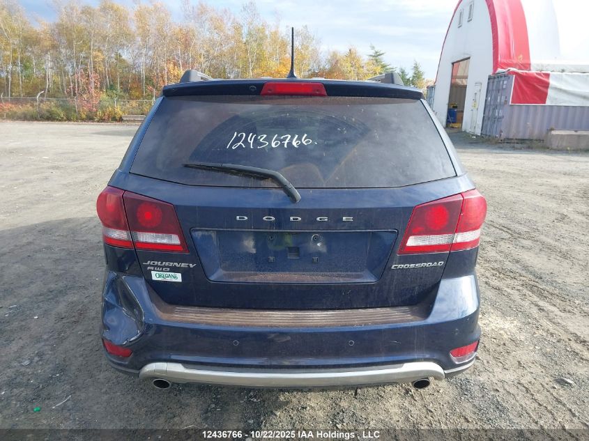 2017 Dodge Journey Crossroad VIN: 3C4PDDGG9HT543892 Lot: 12436766