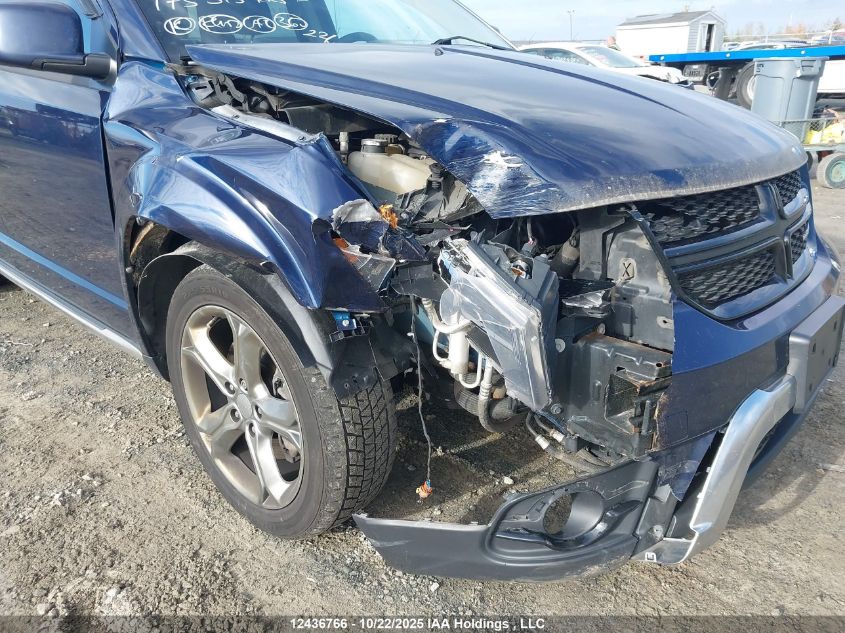 2017 Dodge Journey Crossroad VIN: 3C4PDDGG9HT543892 Lot: 12436766